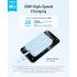 Anker Portable Charger, 10,000mAh 30W Power Bank, USB-C in and Out Fast Charging Battery Pack, Travel Essential Phone Power Bank, for iPhone 17/16/15, iPad, MacBook, Galaxy, Google, and More - Blue